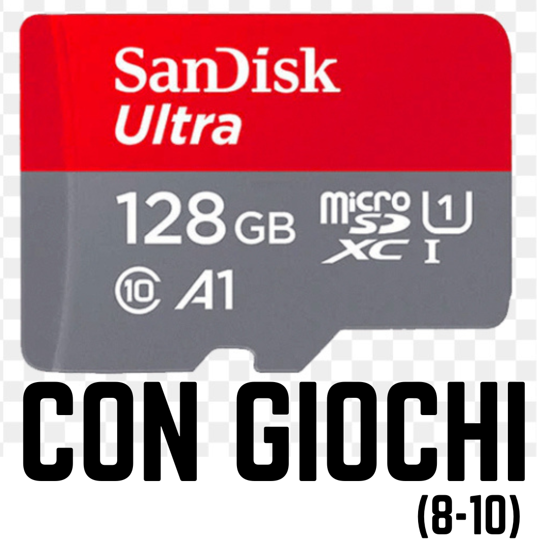 8-10 MICRO SD avec JEUX