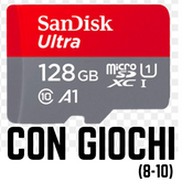 8-10 MICRO SD con GIOCHI